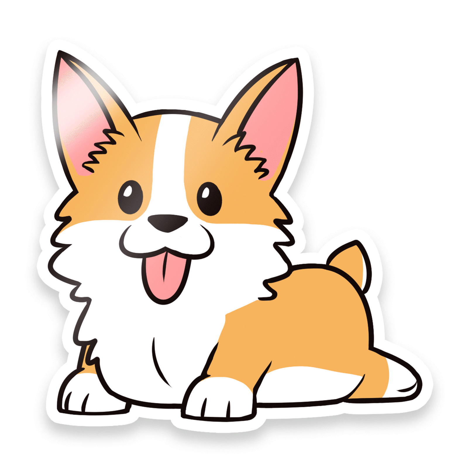 ScoobyxDuboo (Corgi Cuties) Sticker